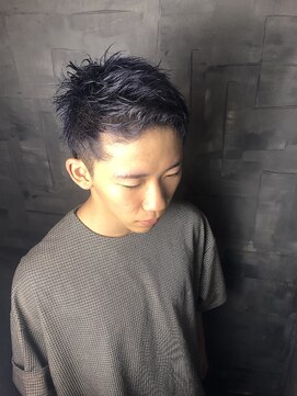 ヘアサロンエムフィス 池袋東口(HAIR SALON M Fe's) デザインカラー/厚めバング/ローライト/スリークボブ