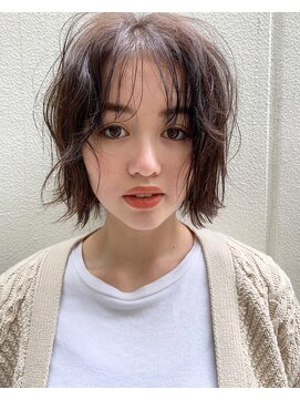 レコ 渋谷(LECO) ナチュラルブラウンボブ