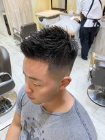 グルーマーズトウキョウ(GROOMER/S TOKYO)&nbsp;フェードカット　無造作ショート　<理容室> <男性専門>