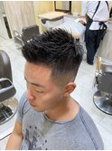 フェードカット 無造作ショート <理容室> <男性専門>