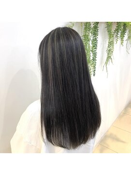 ネオヘアー 曳舟店(NEO Hair) ダークグレー×ハイライト☆【曳舟】