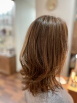 ノズヘアー(Noz hair)&nbsp;ミディアム　ハイライト