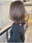 【ミク】春色モーヴピンクベージュ