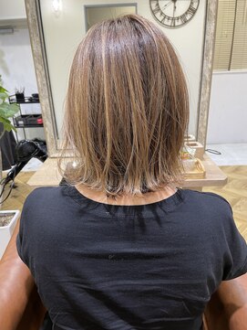 ジェービーヘア 稲毛(jb hair) 大人かわいいこなれミディ 【稲毛】