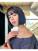 ボブ/ミニボブ/大人ボブ/ぱつっとボブ/表参道/青山