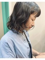 イギー(igggy)&nbsp;ミデイアムレイヤー☆ウェーブパーマ