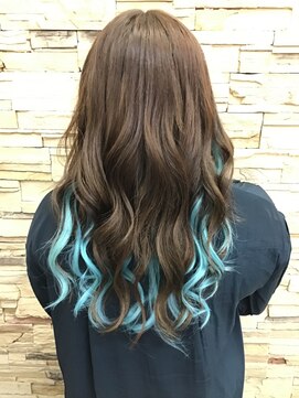 サキ美容室(SAKI) カラーのエクステ