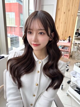 アフロートリノ(AFLOAT Leino) 大人可愛い韓国レイヤーカット　韓国ヘア　くびれヘア#