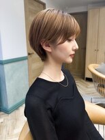 ロンドジェネルーズ 柏(Lond generous)&nbsp;【小林翼】ショート×グレーベージュハイライト【顔周り】【柏】