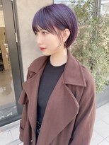 ロット 横浜(lot)&nbsp;丸みショート/くびれヘア/ダブルカラー[横浜駅]