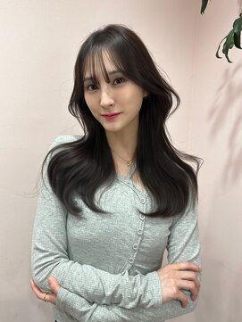 ボタン シブヤ(VOTAN SHIBUYA) 韓国ヘア/前髪あり/顔まわりカット/くびれヘア/