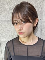 ジョルフ サロン オリジナル(JOLF salon original)&nbsp;【JOLF 塩川祐輝男】透け感ショートボブ