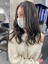 キング 枚方店(K!ng)&nbsp;ハイライトカラーミルクティーベージュケアブリーチダブルカラー