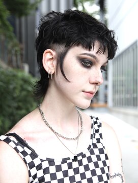 ピークアブー 原宿ハラカド(PEEK-A-BOO) ウルフレイヤーマレット ベリーショート PEEKABOO 原宿 表参道