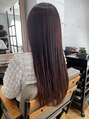 アルート 町田店(aroot) ロングでも艶が続く。髪質改善。低ダメージストレート。縮毛矯正