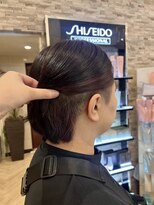 キャラ 池袋本店(CHARA)&nbsp;ツーブロックボブに大人のインナーカラー【ツーブロックボブ】