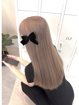 ソヨン 豊田市駅店(SOYON) ミルクティーベージュ／ブリーチ／ケアブリーチ／ハイトーン