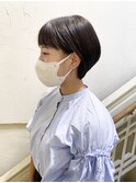 【morio成増/一戸】大人かわいい黒髪耳かけショート