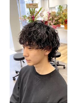 ヘアアンドフェイス ルースト(hair&face ROOST) 波巻きパーマ