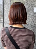 ヘアーアンドスパ フェリーチェ ミチ 野田屋町店(HAIR&SPA felice MICHI) 【feliceMICHI 豊田希美】グレージュ　くびれボブ