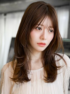 レノラ 本町(LENORA) ☆イメチェン外ハネボブパーマ美髪ワイドバングインナーカラー