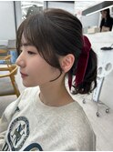 おくれ毛/顔まわりカット/似合わせカット/前髪カット