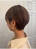 髪質改善＊丸みハンサムショート＊美髪【Zina 札幌大通】