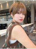 美シルエット大人ハンサムショート