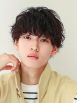 オーシャントーキョー 心斎橋(OCEAN TOKYO WEST)&nbsp;波巻きパーマツイストスパイラルパーマセンターパートウルフ