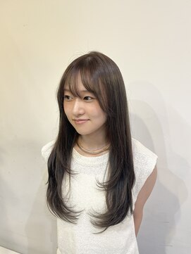 ヘアリゾート粋 リマ 銀座店(lima) 透明感カラー/グレージュカラー【田口春奈】