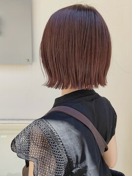 ぷつっとボブ×チェリーブラウン