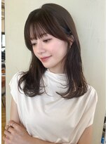 マリアバイアフロート(Maria by AFLOAT)&nbsp;〈藤間〉顔まわりカット/レイヤーカット/大人かわいい