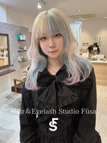 フサ(Fusa)&nbsp;ホワイト×プリズムカラー