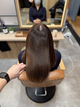 ナチュラル 古川店(Natural) 古川　大崎市　縮毛矯正　髪質改善　トリートメント　艶髪カラー