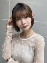 ディオ アンド ルーチェ アット(Dio&Luce at.) 大人可愛い×耳掛けコンパクトボブ
