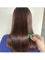 バショ(ba sho)&nbsp;ケアカラー/ブラウンカラー/ロング