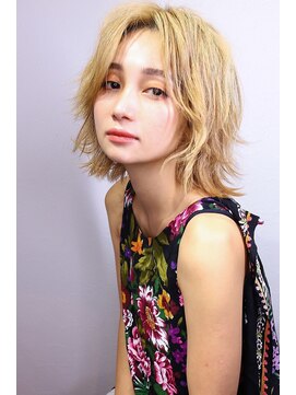 La fith hair SHISEI 名古屋2号店【ラフィス ヘアー シセイ】【4月9日OPEN（予定）】 【La fith】 ハイトーン×ウルフボブ