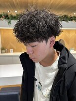 ステアケース 武蔵小杉店(stair:case) ビジネスも行ける大人ナチュラルなシャドウパーマ