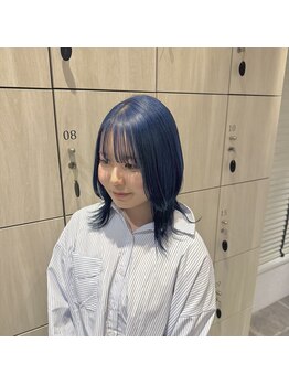 アース 郡山コスモス通り店(HAIR&MAKE EARTH)の写真/透明感と艶を両立させて潤いを表現★実力派スタイリストがアナタに似合う今旬のカラーを提案♪