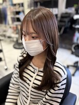 ヘアーデザイン ジェルム(Hair Design germe)&nbsp;矯正エクで自然なセミロング / YUDU