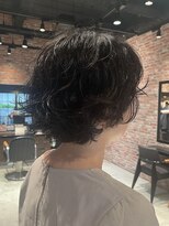 オーガニック アトリエ 大宮(organic+atelier)&nbsp;ショートボブパーマミニボブパーマ外国人風ショートパーマ