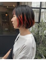 ファヴォリ(favori)&nbsp;【favori 自由が丘】オレンジカラー 毛先カラー エンドカラー