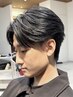 メンズカット+縮毛矯正