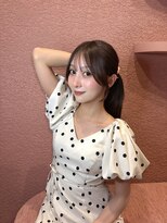 ボタン コロン 表参道 原宿(VOTAN COLON)&nbsp;ハッシュカット/韓国レイヤー/ミディアムレイヤー/原宿/顔まわり