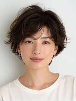 ビフィーノ リルネ(Bifino Rilune) 大人ショートのニュアンスパーマ