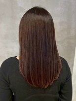 キリ 逗子(kiri) 逗子葉山ミディアムレイヤーカット髪質改善前髪縮毛矯正学割m177