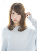 サロンドミルク 原宿(salon de MiLK)&nbsp;【salon de MiLK 原宿】ツヤカラーアッシュベージュ