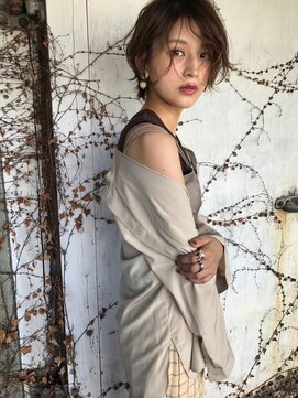 ケシキ 佐賀(keshiki) バレイヤージュ 抜け感レイヤー