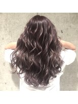 アヴァンスクロス あべのルシアス店(AVANCE.CROSS)&nbsp;ラベンダーグレージュ×似合わせカット×ヴェールウェーブ