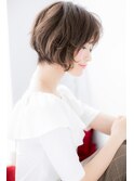 【Lab小山】アシンメトリーな小顔ショートボブe